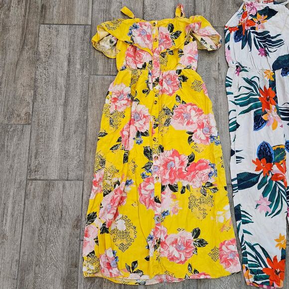 Girls Dress & Jumpsuit Lot of 4 Size 8 Justice Old Navy Cat & Jack Art Class - Picture 2 of 10